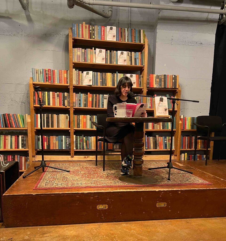 Nazli Koca reading from her book at Elliot Bay Book Company
Seattle, 2023 